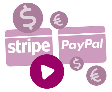 Streaming PPV - Stripe / PayPal